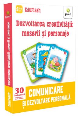 Copertă produs Dezvoltarea creativității: meserii și personaje. EduFlash