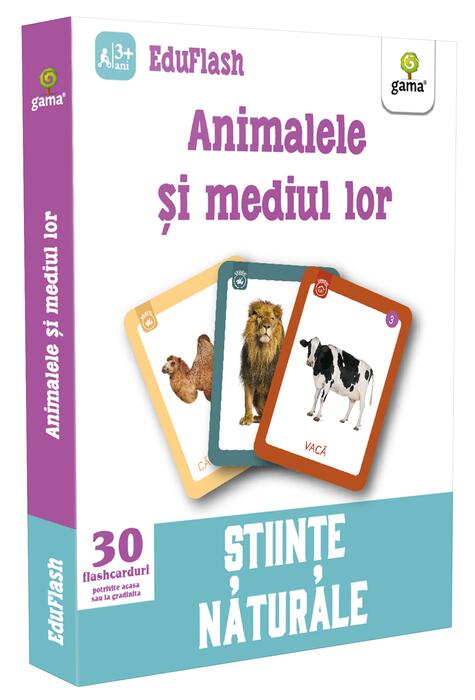 Copertă produs Animalele și mediul lor. EduFlash