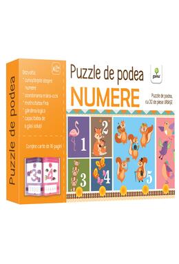 Copertă produs Numere. Puzzle de podea