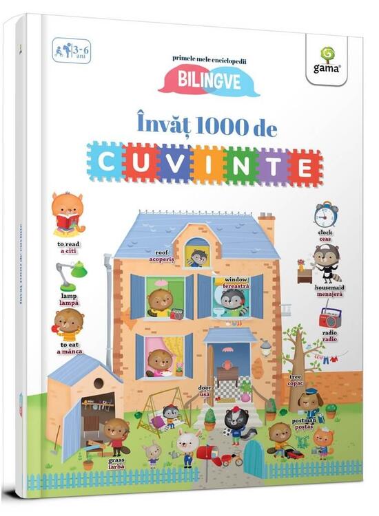 Copertă produs &Icirc;nvăț 1000 de cuvinte! Primele mele enciclopedii bilingve - gallery big 1