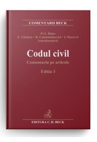 Copertă produs Codul civil. Comentariu pe articole.