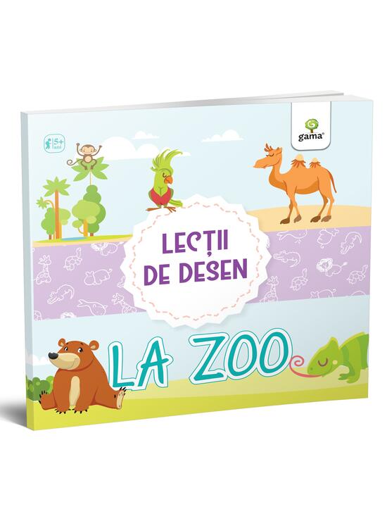 Copertă produs La zoo. Lecții de desen - gallery big 1