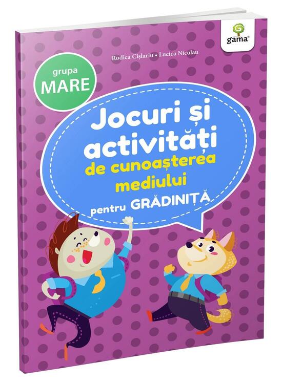 Copertă produs Jocuri și activități de cunoașterea mediului - grupa mare - gallery big 1