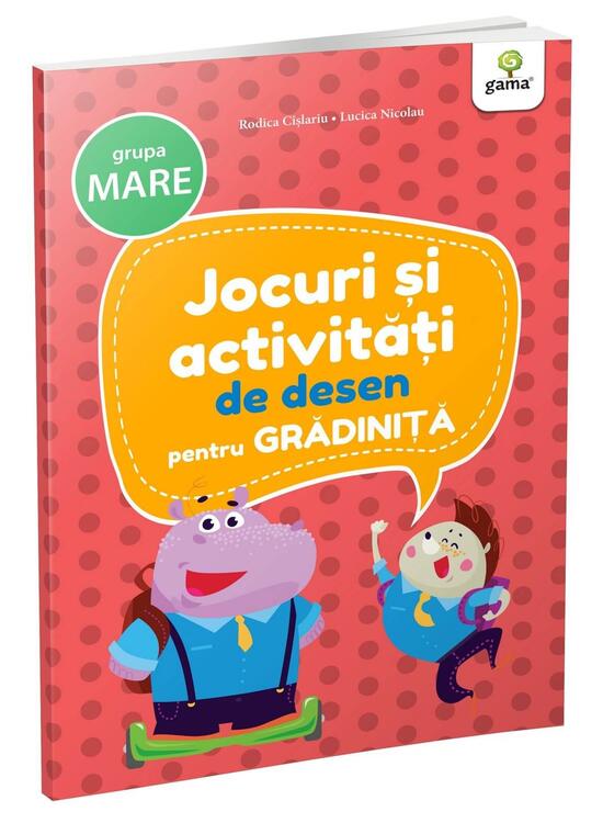 Copertă produs Jocuri și activități de desen - grupa mare - gallery big 1