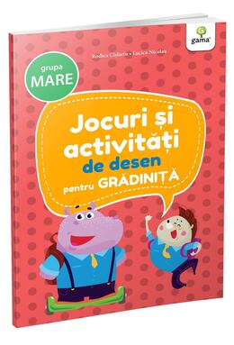 Copertă produs Jocuri și activități de desen - grupa mare