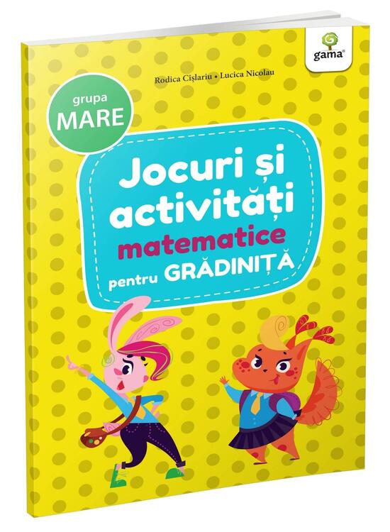 Copertă produs Jocuri și activități matematice - grupa mare - gallery big 1