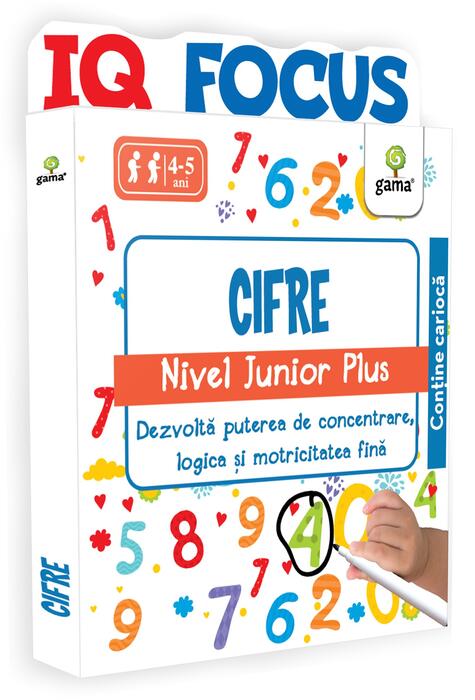Copertă produs Cifre - Nivel Junior Plus