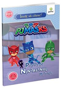 Copertă produs Pisoi și ninjalinul mititel. &Icirc;nvăț să citesc cu PJ Masks, Nivelul 2