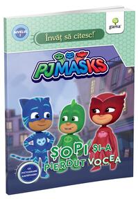 Copertă produs Șopi și-a pierdut vocea. &Icirc;nvăț să citesc cu PJ Masks, Nivelul 1
