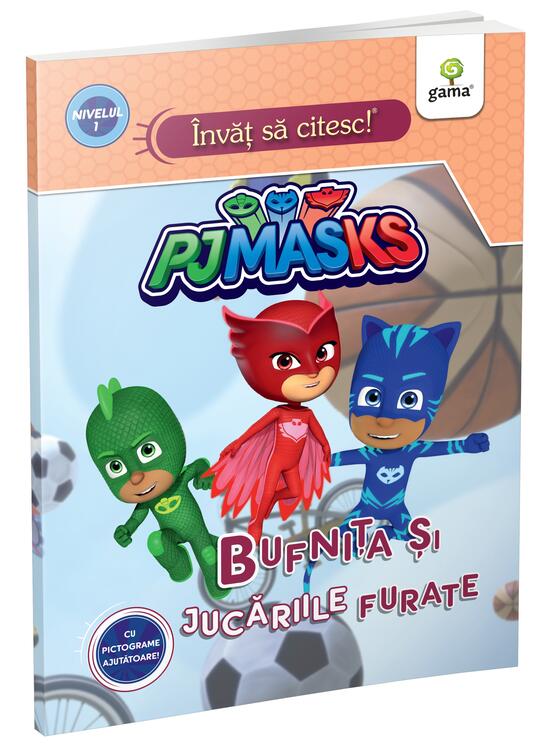 Copertă produs Bufnița și jucăriile furate. &Icirc;nvăț să citesc cu PJ Masks, Nivelul 1 - gallery big 1