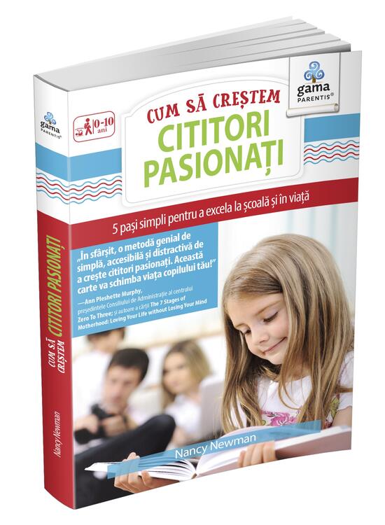 Copertă produs Cum să creștem cititori pasionați. 5 pași simpli pentru a excela la școală și &icirc;n viață. Ghiduri pentru părinți - gallery big 1
