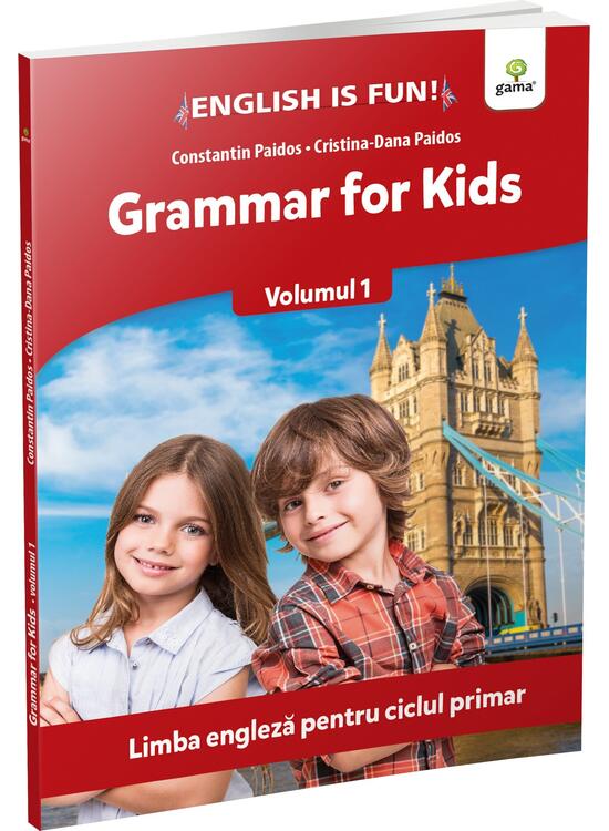 Copertă produs Grammar for kids. Volumul 1. English is Fun - gallery big 1