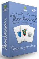 Corpuri geometrice. Cărţi de joc Montessori