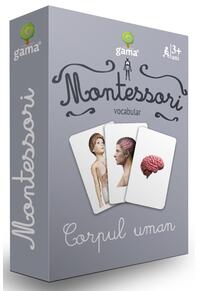 Copertă produs Corpul uman. Cărţi de joc Montessori