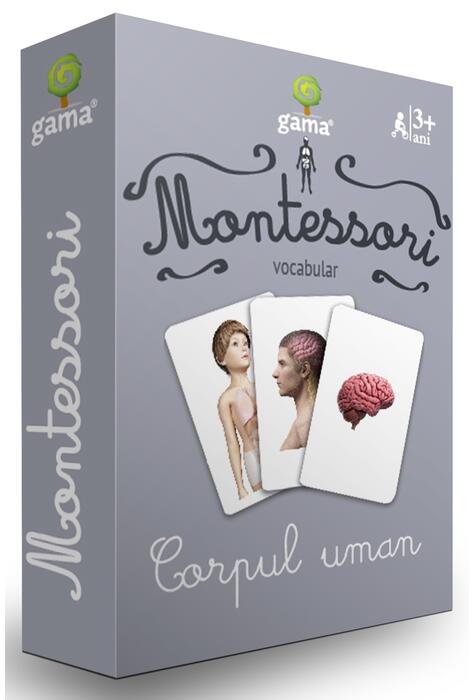 Copertă produs Corpul uman. Cărţi de joc Montessori