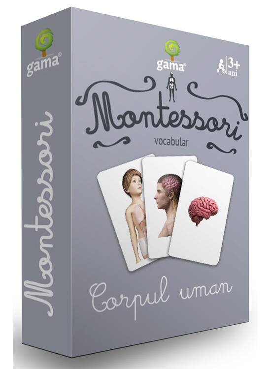 Copertă produs Corpul uman. Cărţi de joc Montessori - gallery big 1