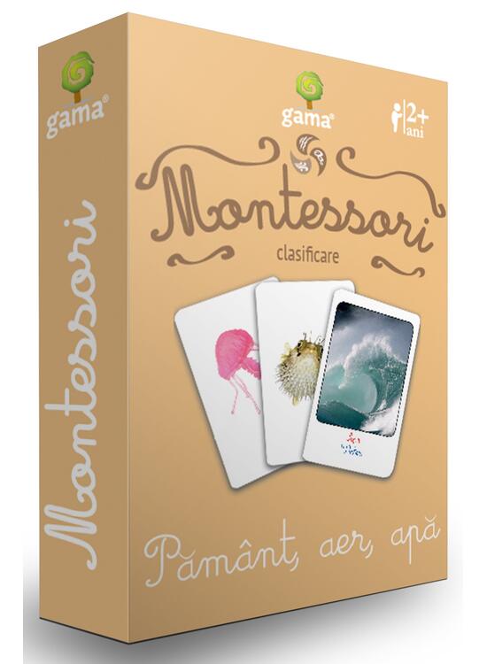 Copertă produs Păm&acirc;nt, aer, apă. Cărţi de joc Montessori - gallery big 1