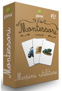 Copertă produs Mașini utilitare. Cărţi de joc Montessori