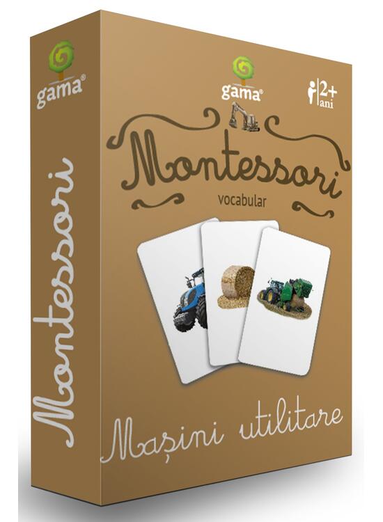 Copertă produs Mașini utilitare. Cărţi de joc Montessori - gallery big 1