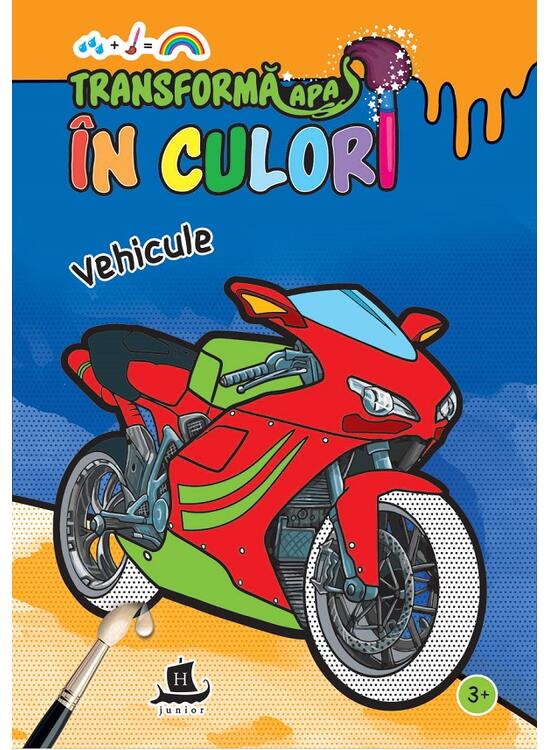 Copertă produs Transformă apa &icirc;n culori. Vehicule - gallery big 1