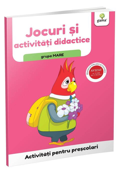 Copertă produs Jocuri și activități didactice - grupa mare. Activități pentru preșcolari