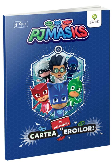 Copertă produs Cartea cu activități a eroilor. Activități cu PJ MASKS