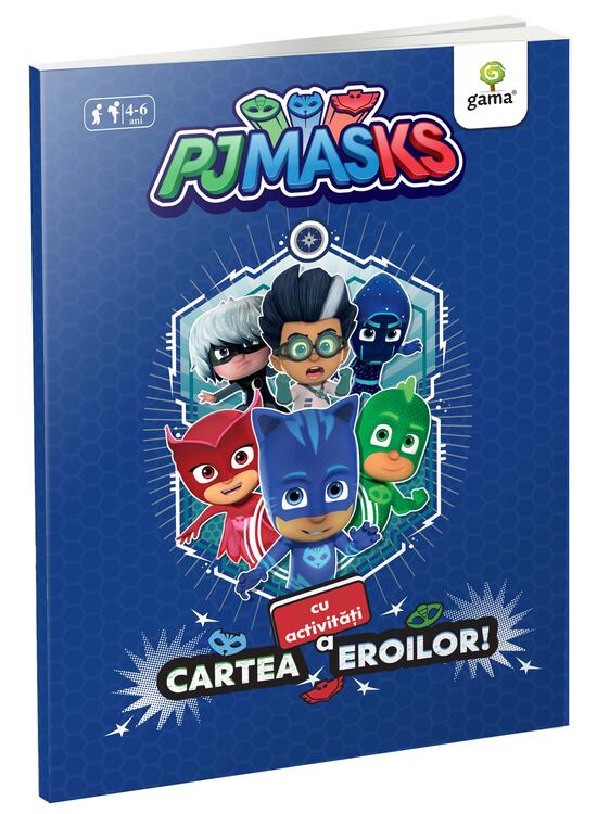 Copertă produs Cartea cu activități a eroilor. Activități cu PJ MASKS - gallery big 1