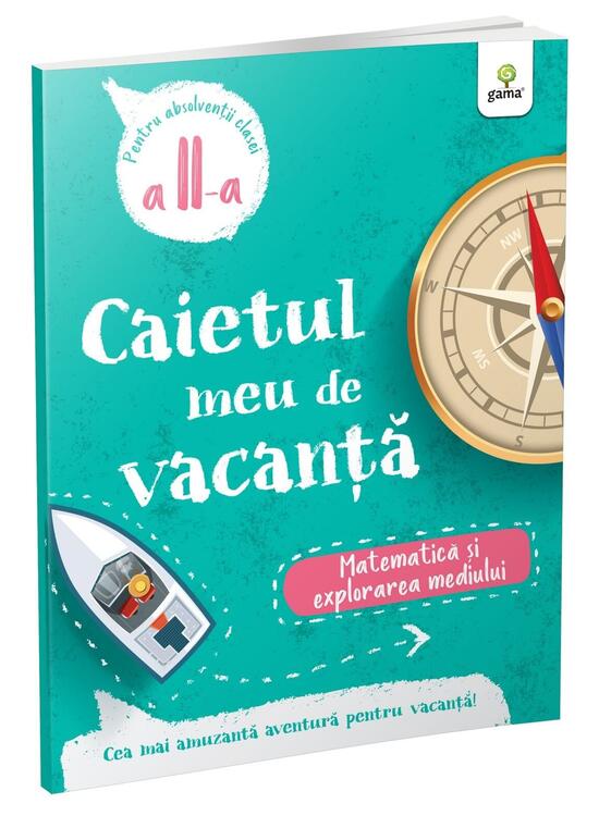 Copertă produs Matematică și explorarea mediului - clasa II-a. Caietul meu de vacanță - gallery big 1