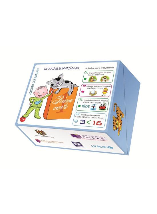 Copertă produs Jocuri cu imagini. Ne jucăm și învățăm III – Cauză-Efect. Ce a fost mai înainte? - gallery big 1
