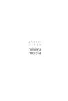 Minima moralia (audiobook)