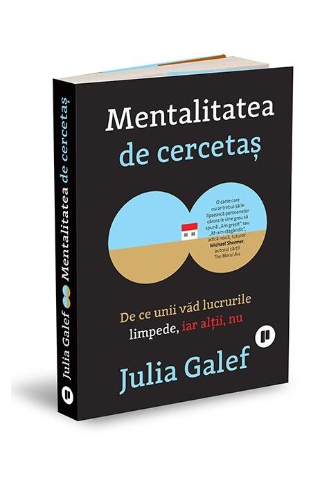 Copertă produs Mentalitatea de cercetaș. De ce unii văd lucrurile limpede, iar alţii, nu