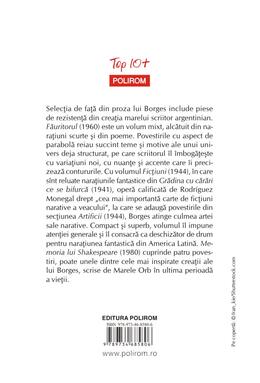 Copertă produs Făuritorul. Ficțiuni. Memoria lui Shakespeare (Top 10+)