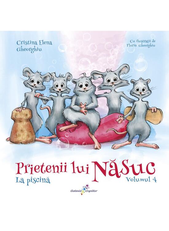 Copertă produs La piscină. Prietenii lui Năsuc (Vol. 4) - gallery big 1