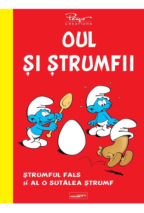 Copertă produs Oul și ștrumfii