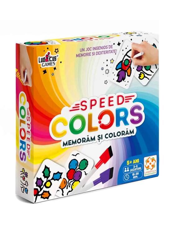 Copertă produs Speed Colors: Memorăm și colorăm - gallery big 1