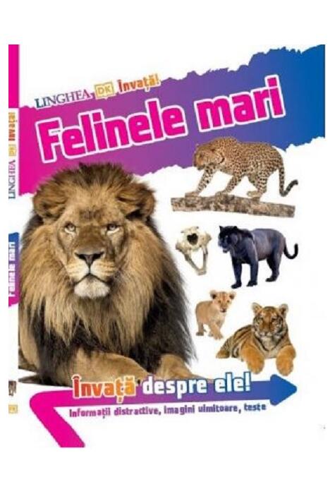 Copertă produs &Icirc;nvață! Felinele mari