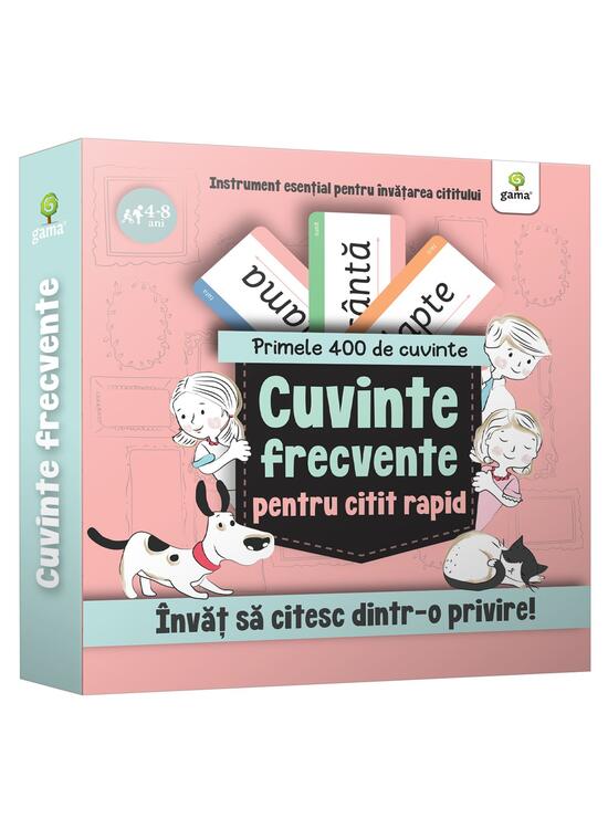 Copertă produs Kit Primele 400 de cuvinte frecvente de citit rapid - gallery big 1