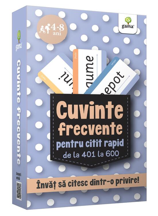 Copertă produs Cuvinte frecvente pentru citit rapid de la 401 la 600 - gallery big 1
