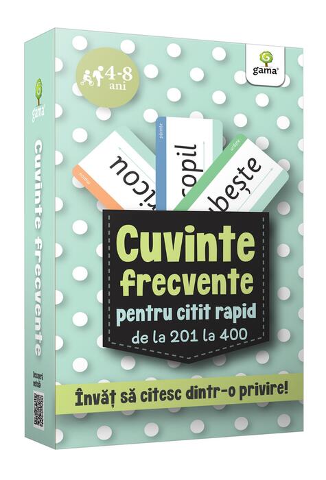 Copertă produs Cuvinte frecvente pentru citit rapid de la 201 la 400