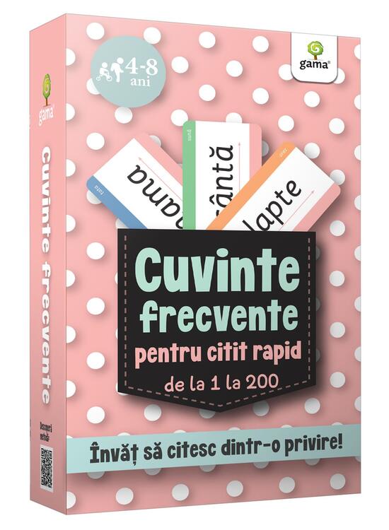 Copertă produs Cuvinte frecvente pentru citit rapid de la 1 la 200 - gallery big 1
