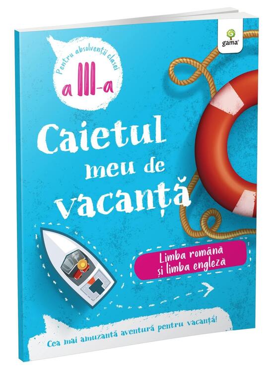 Copertă produs Limba rom&acirc;nă și limba engleză - clasa a III-a. Caietul meu de vacanță - gallery big 1