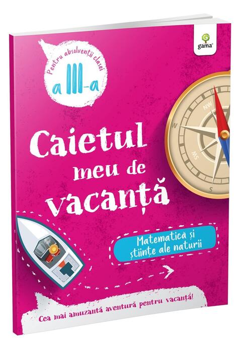 Copertă produs Matematică și științe ale naturii - clasa a III-a. Caietul meu de vacanță