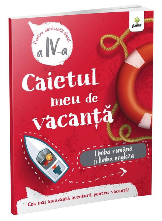 Copertă produs Limba rom&acirc;nă și limba engleză - clasa a IV-a. Caietul meu de vacanță - gallery big 1