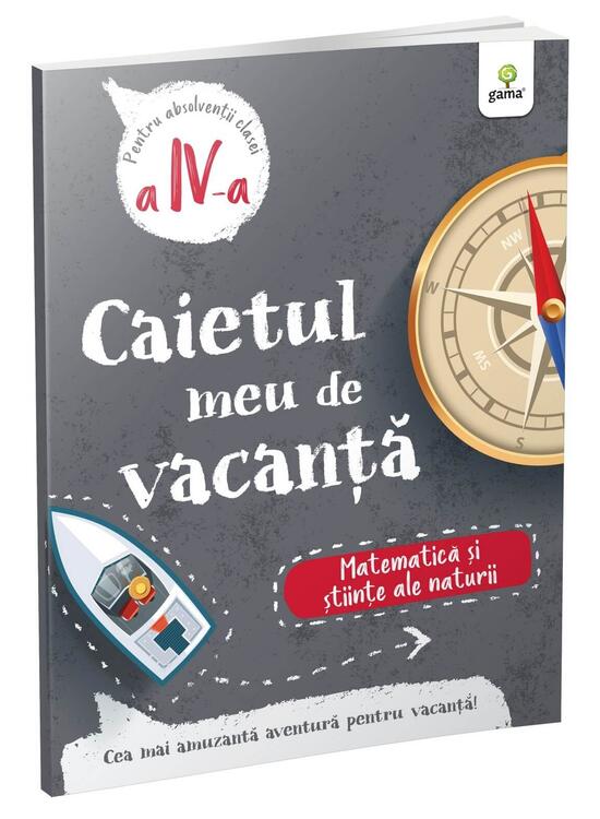Copertă produs Matematică și științe ale naturii - clasa a IV-a. Caietul meu de vacanță - gallery big 1