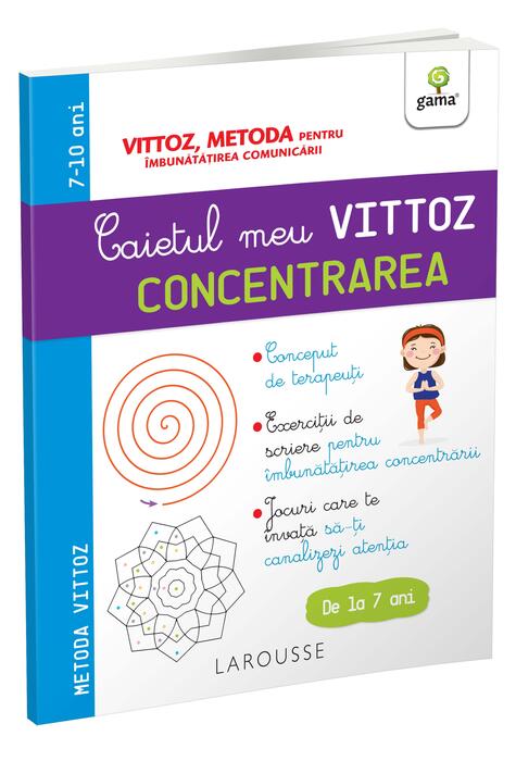 Copertă produs Caietul meu Vittoz: Concentrarea