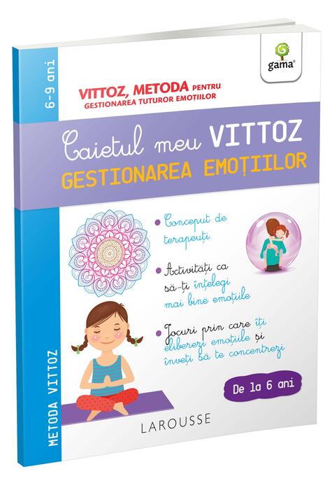 Copertă produs Caietul meu Vittoz: Gestionarea emoțiilor