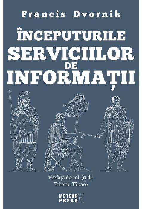 Copertă produs &Icirc;nceputurile serviciilor de informații