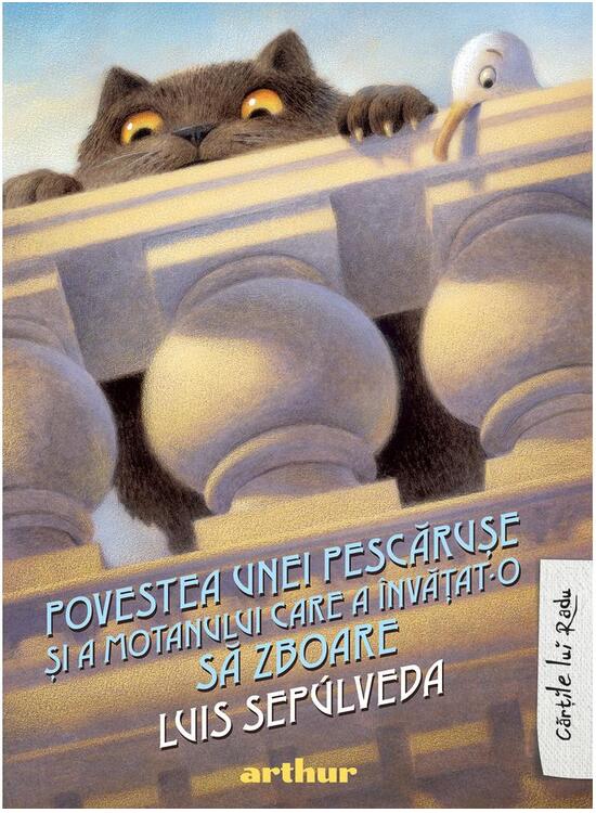Copertă produs Povestea unei pescărușe și a motanului care a &icirc;nvățat-o să zboare - gallery big 1