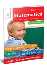 Copertă produs Matematică. Clasa a IV-a. Ediție revizuită