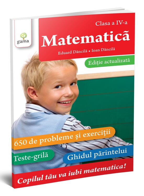Copertă produs Matematică. Clasa a IV-a. Ediție revizuită - gallery big 1